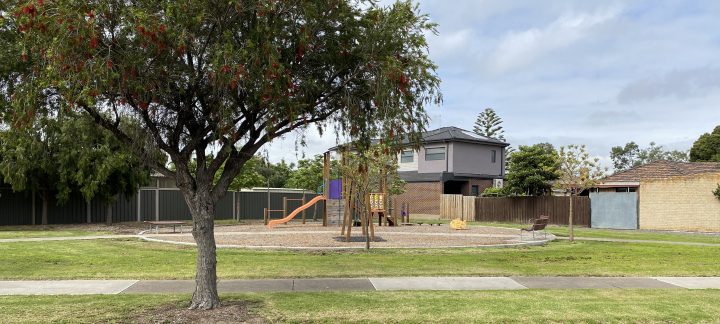 Playground opposite