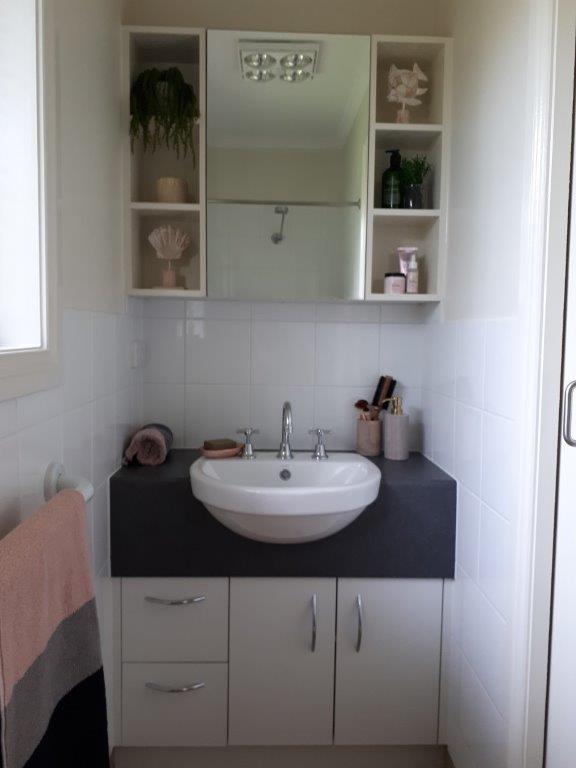Bathroom close up with vanity unit at Mercy Place Rice Village